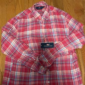 Vineyard Vines slim fit Murray shirt button down Large NWT